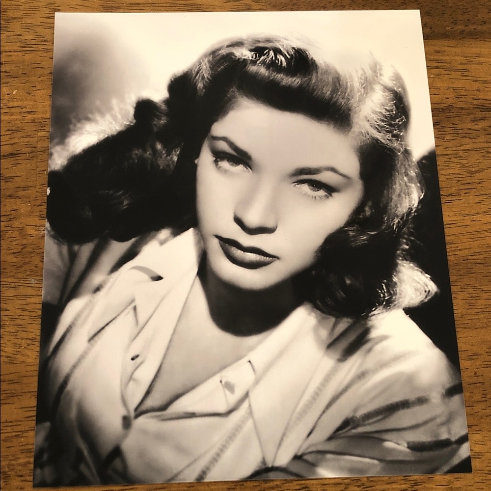 Movie Star Model Celebrity Lauren Bacall Photograph
